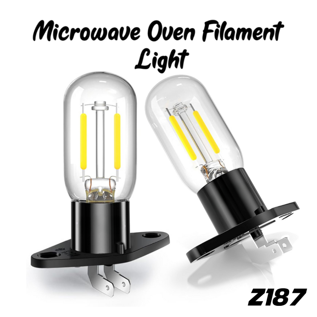 Z187 Microwave Oven Filament LED Light 5000K Enegry Savings with High ...