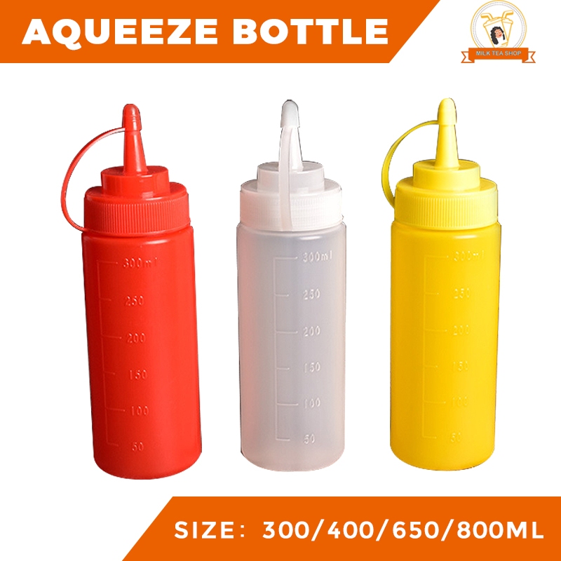 thumbnail image 2 of Oil Bottles For Kitchen Deesoo Condiment S 3 Hole 2 Pcs, 650ml/22oz Plastic S For Thick Sauce Ketchup Mustard Syrup BBQ, Squirt Bottles For Kitchen Arts And Crafts, Food Grade Squeeze Bottle 2 of 14