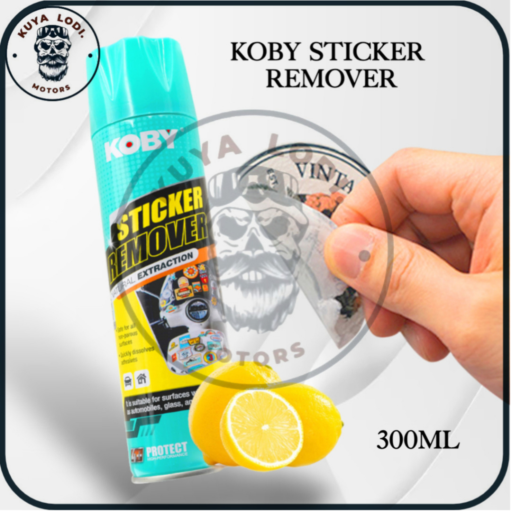 KuyaLODI KOBY STICKER REMOVER SPRAY 300ML | Shopee Philippines