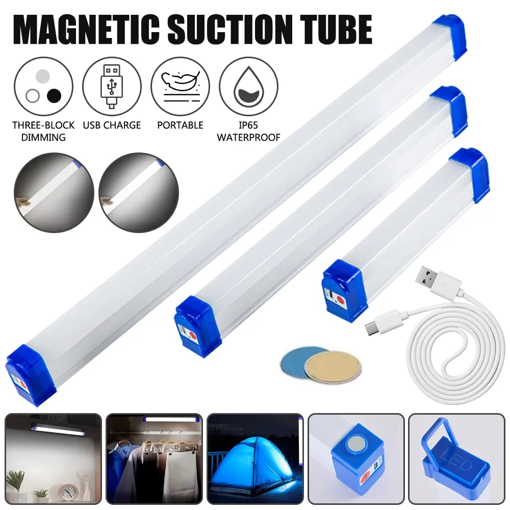 Emergency Light LED Rechargeable Portable Camping Light USB Outdoor ...