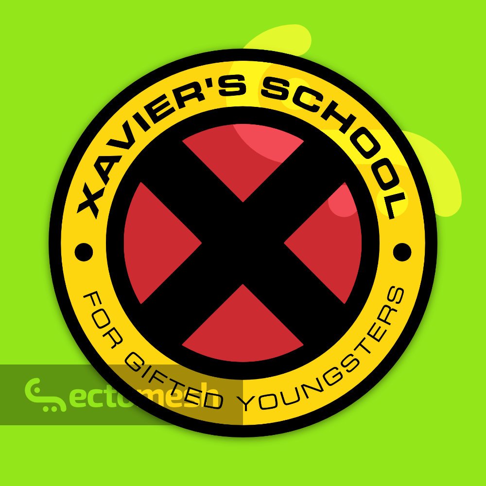 Xavier's School Badge - X-Men Vinyl Waterproof Car Sticker | Shopee ...