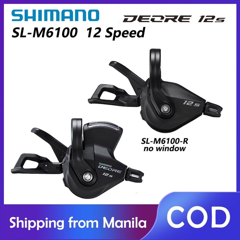 Produktbild von Shimano Deore SL-M6100 12-speed Shifter W/ Clamp + Gear Indicator