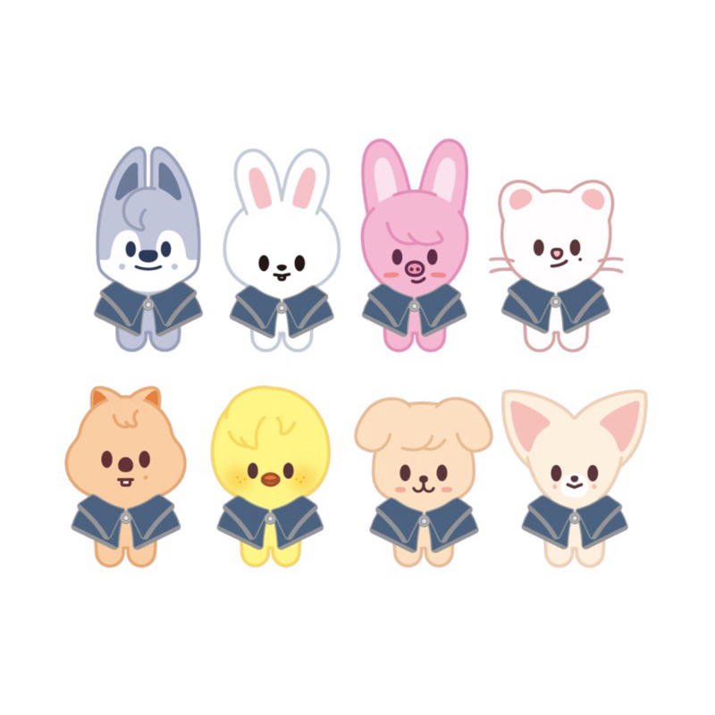 SKZOO PLUSH 10CM STICKER Ver. - SKZ'S MAGIC SCHOOL | Shopee Philippines