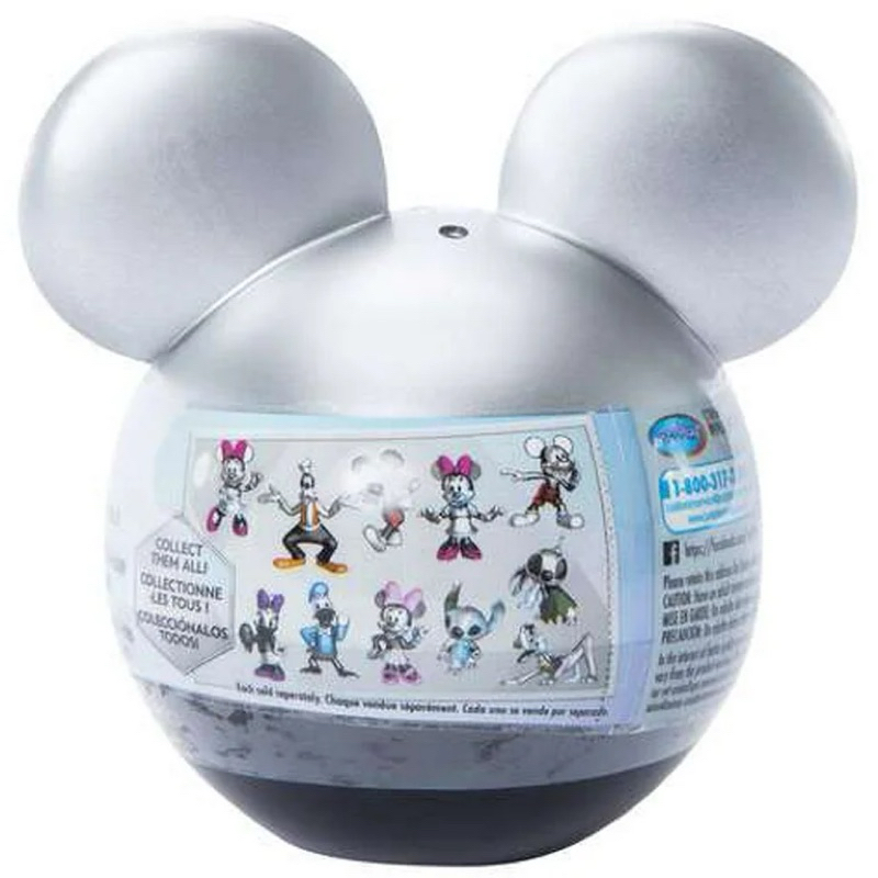 Disney 100 Silver Mouse Capsules Mystery Ball Collectible | Shopee ...