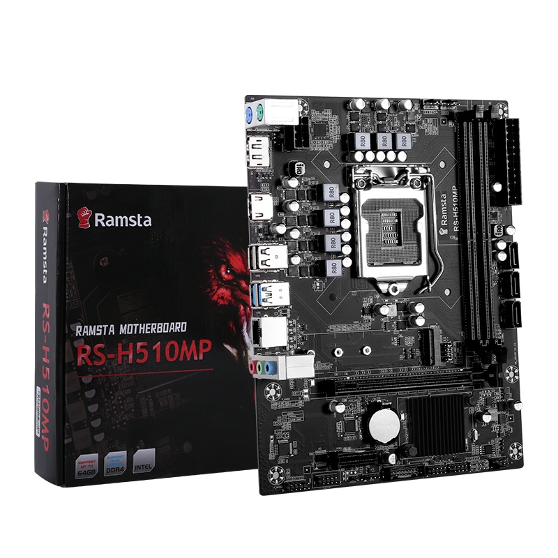 Ramsta Motherboard 32gb Ram Support GIGBYTE/RAMSTA H510M-K MATX