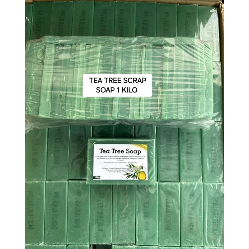 TEA TREE SOAP PER 1 KILO SCRAP | Shopee Philippines