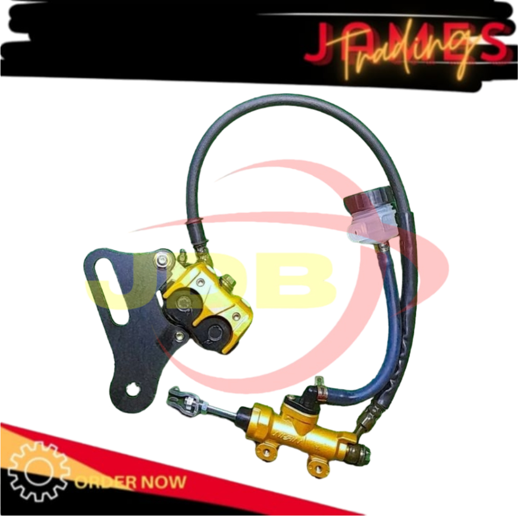 Rear Brake Master caliper assy Raider 150 / Sonic/Xrm110 | Shopee ...