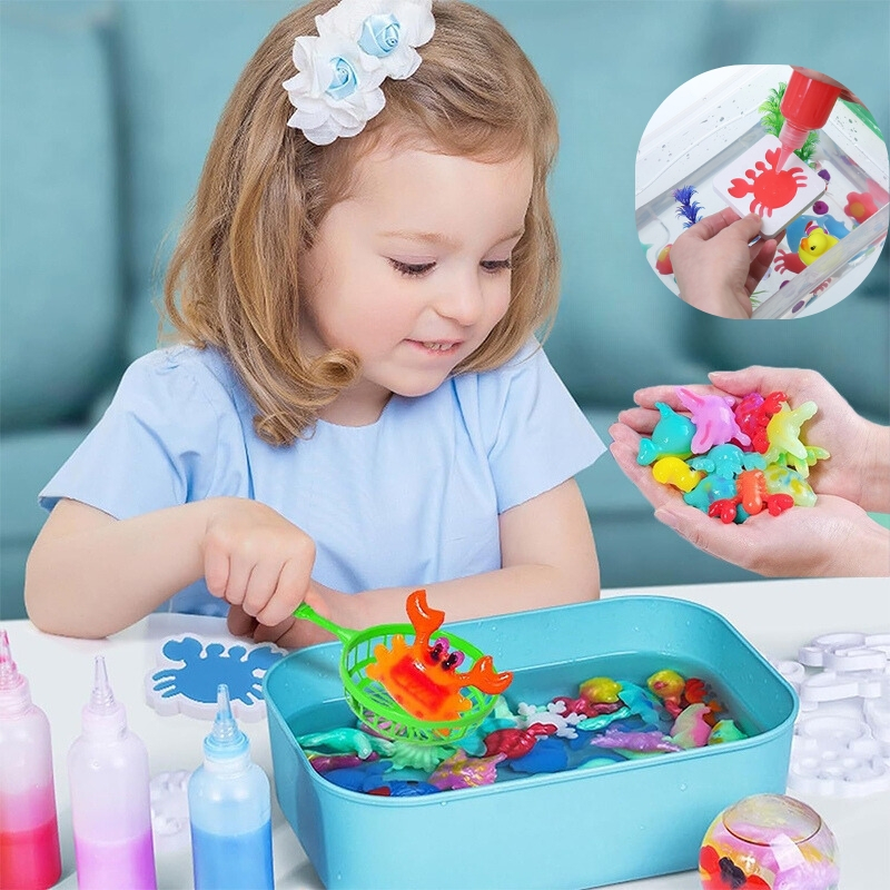 Toybus Kids DIY Magic Water Toy Children Handmade Craft Education