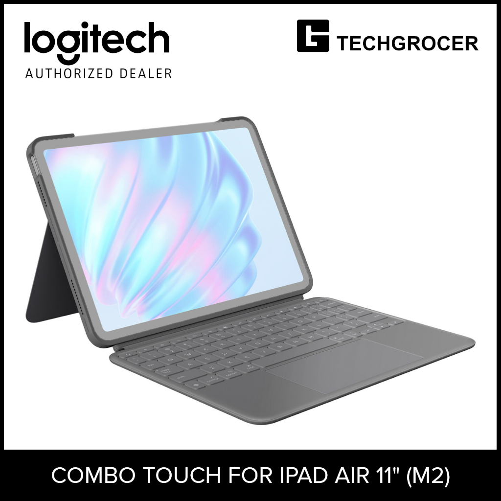 Logitech Combo Touch Backlit Keyboard Case for Apple 11
