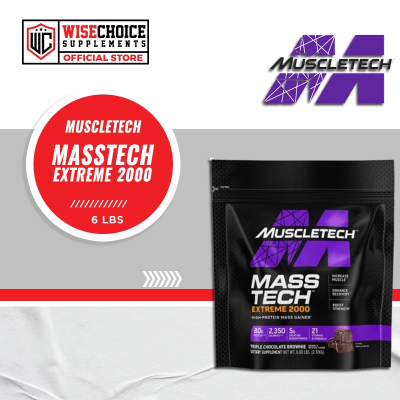 Muscletech Masstech Extreme 2000 6 Lbs ( Note: Packaging May Vary ...
