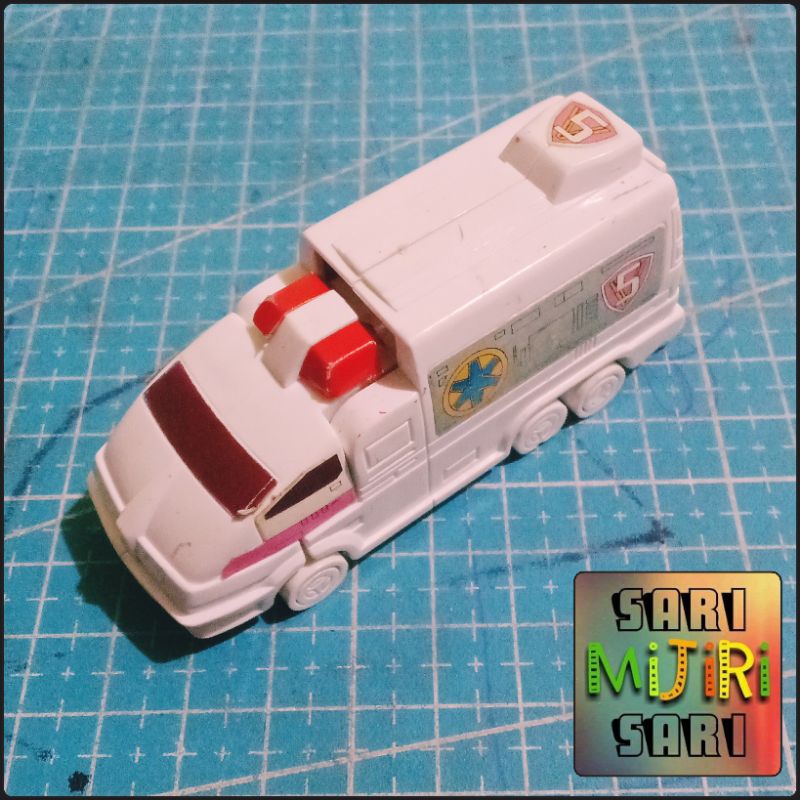 Super Sentai Emergency Rescue Squadron Gogo V Victory Robo Red Ladder ...