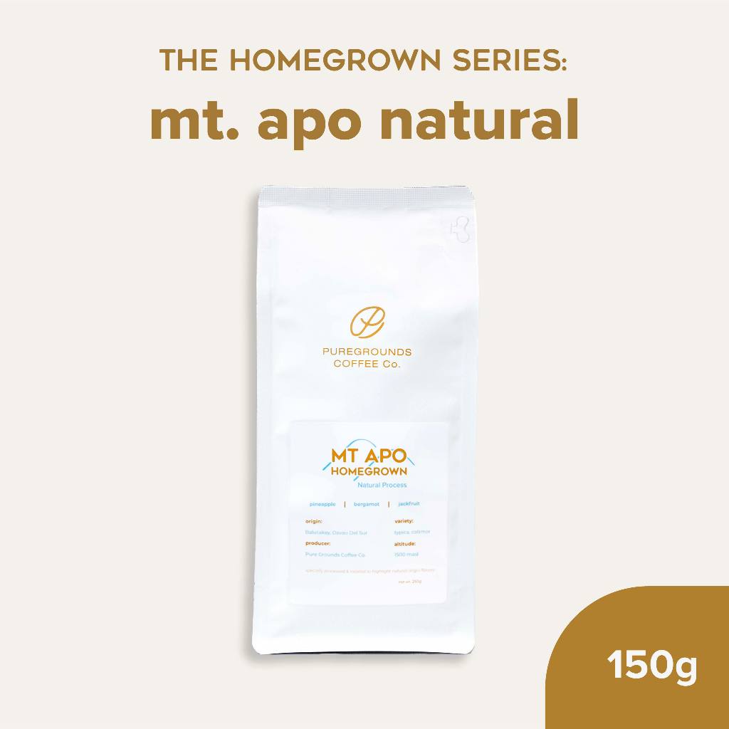 The Homegrown Series Mt. Apo Natural Philippine Specialty Coffee