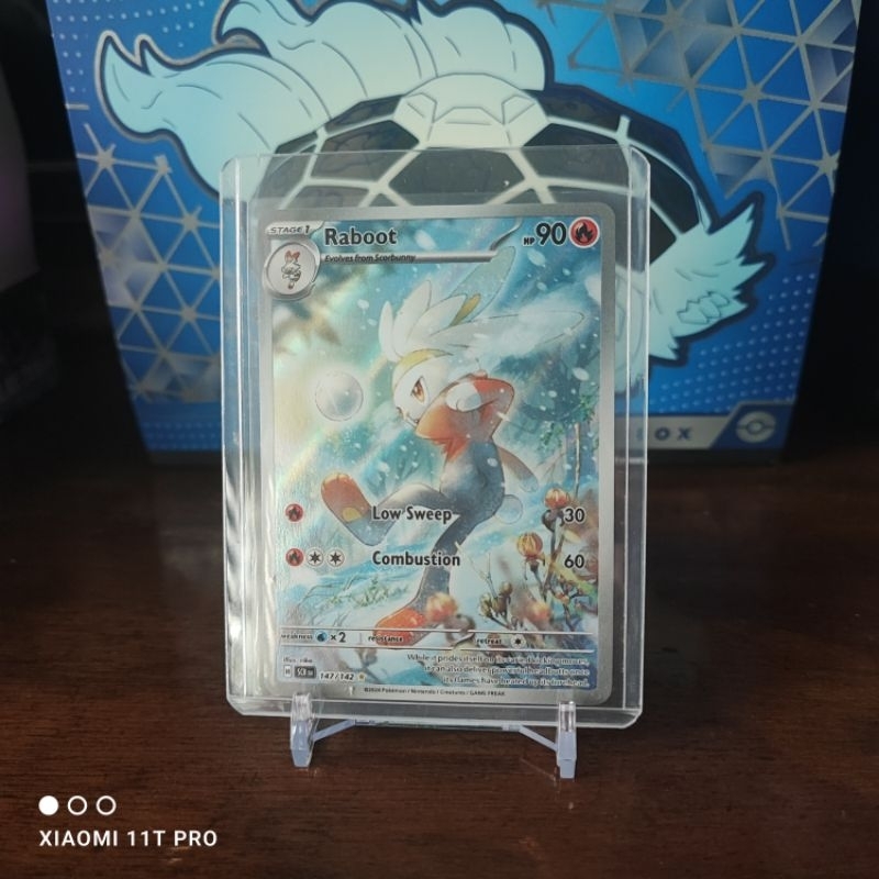 Pokemon TCG Stellar Crown - Raboot Illustration Rare | Shopee Philippines