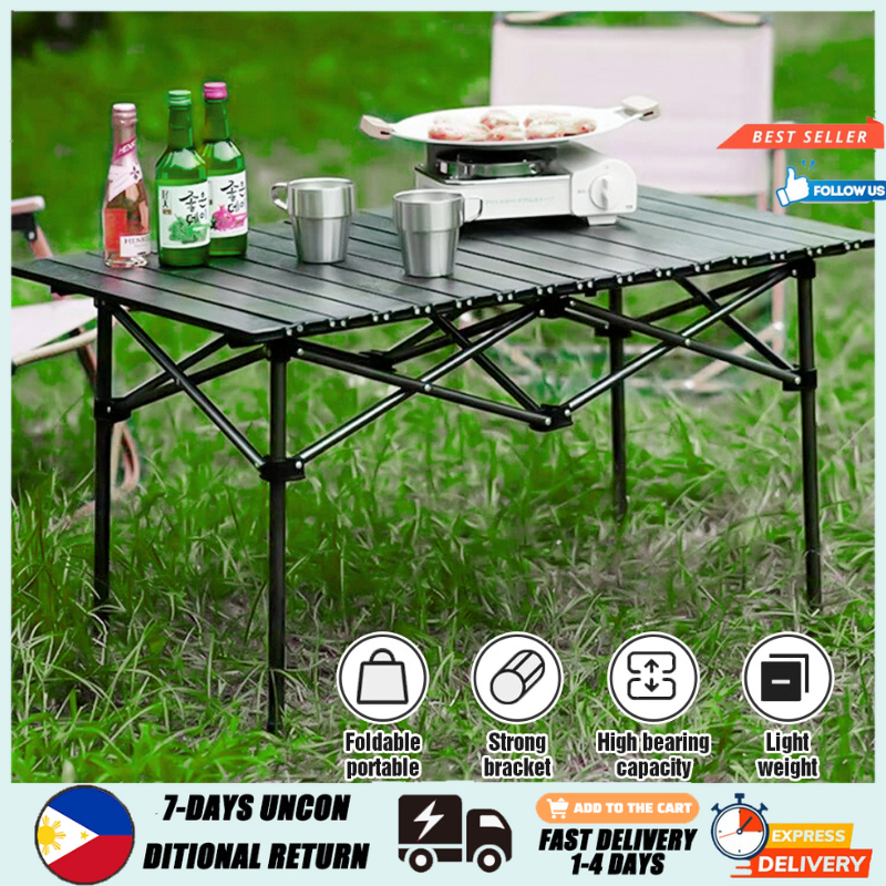 Portable Folding Table Outdoor Foldable Table Strength Camping Table ...