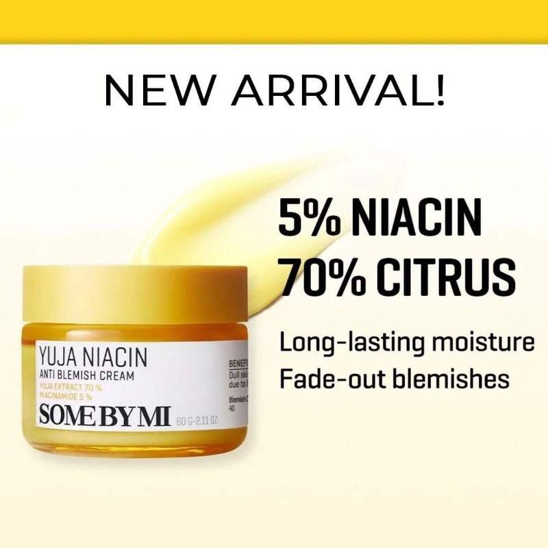 [SOME BY MI] Yuja Niacin Anti Blemish Cream 60g main image 1