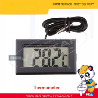 Mini Black Digital Thermometer Hygrometer Fridge Freezer Tester