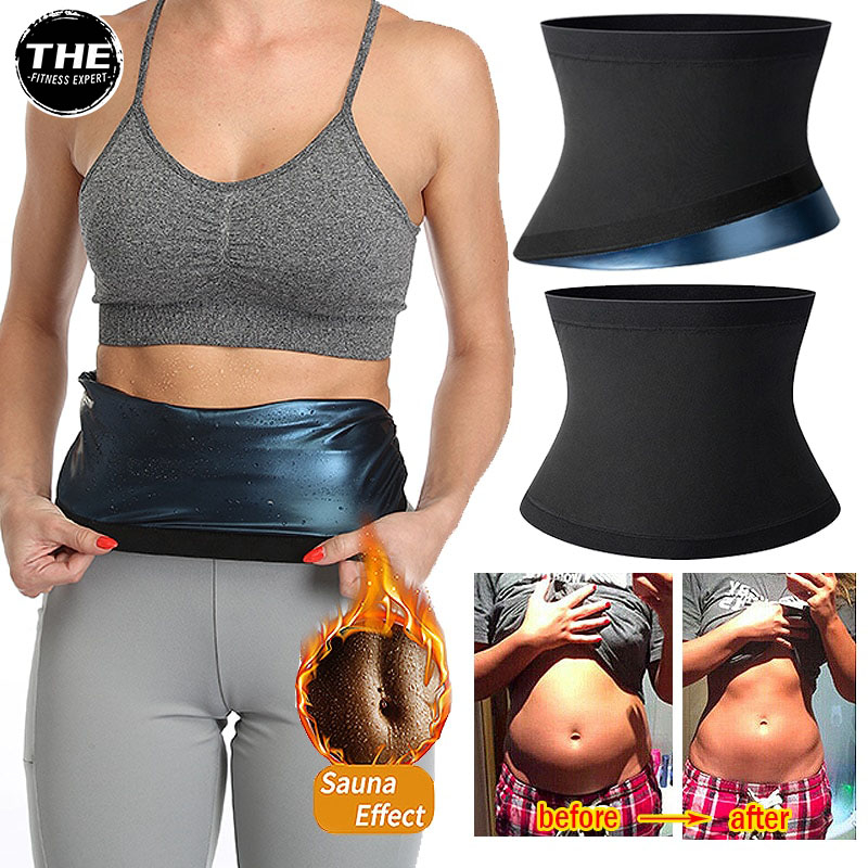 Women Fitness Sauna Suit Waist Trainer Women Men Sweat Enhancing