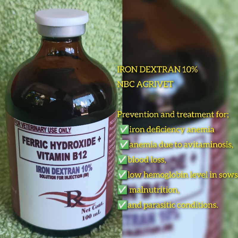 IRON DEXTRAN 10 100ML Shopee Philippines
