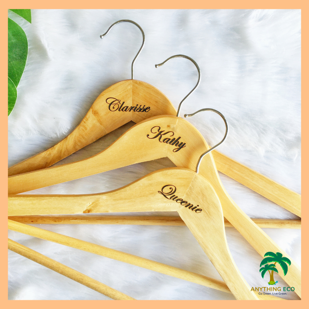 Personalized Kids Wooden Hanger (LASER ENGRAVED SOLD PER PIECE