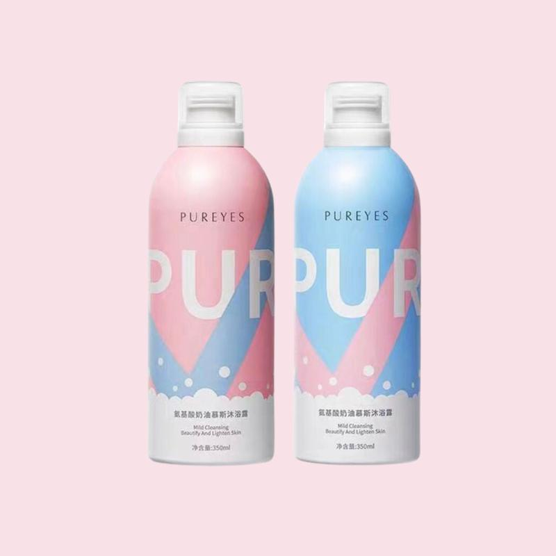 PUREYES Whitening Shower Foam Amino Acid Body Wash | Shopee Philippines