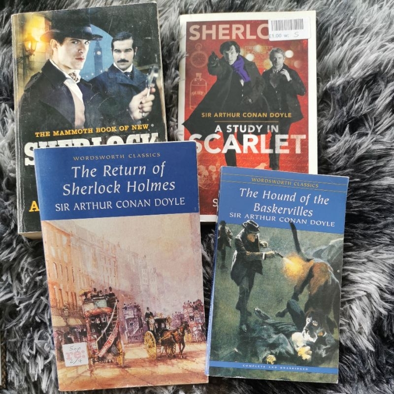 Sherlock Holmes books (Sir Arthur Conan Doyle) | Shopee Philippines