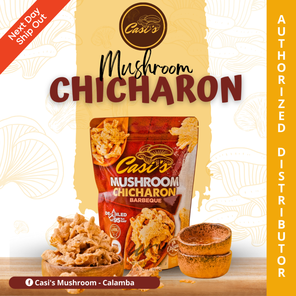 Casi's Mushroom Chicharon (BBQ) | Shopee Philippines