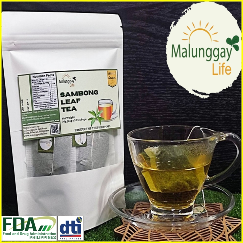 Sambong Tea (100pcs/20pcs)/Pure LocallyGrown/Farmgrown Natural