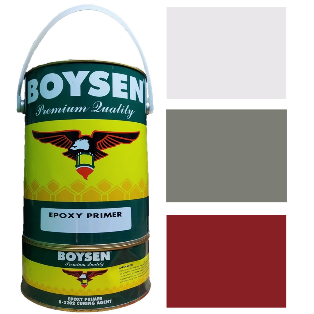 Boysen Epoxy Primer with Curing Agent Set (Available in Different