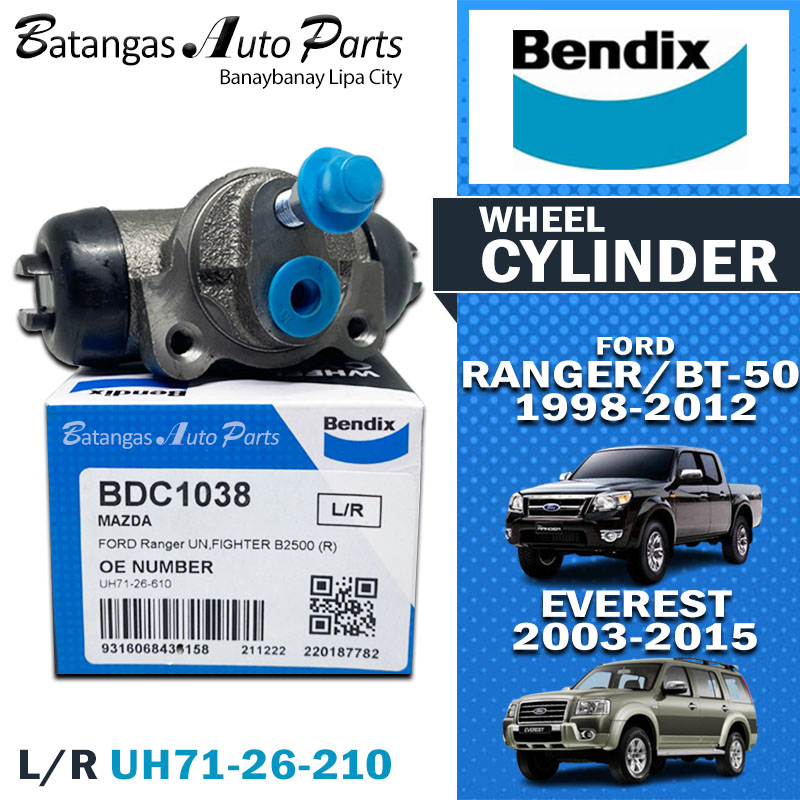BENDIX REAR WHEEL CYLINDER FORD RANGER / BT-50 1998-2012, FORD EVEREST ...
