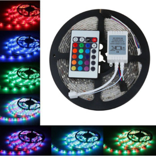LED Strip Lights, LED Light Strip 13.1Ft/4M RGB SMD 5050 120LEDs Rope  Lighting Color Changing Full Kit with 24 Keys Remote Controller and USB 5V