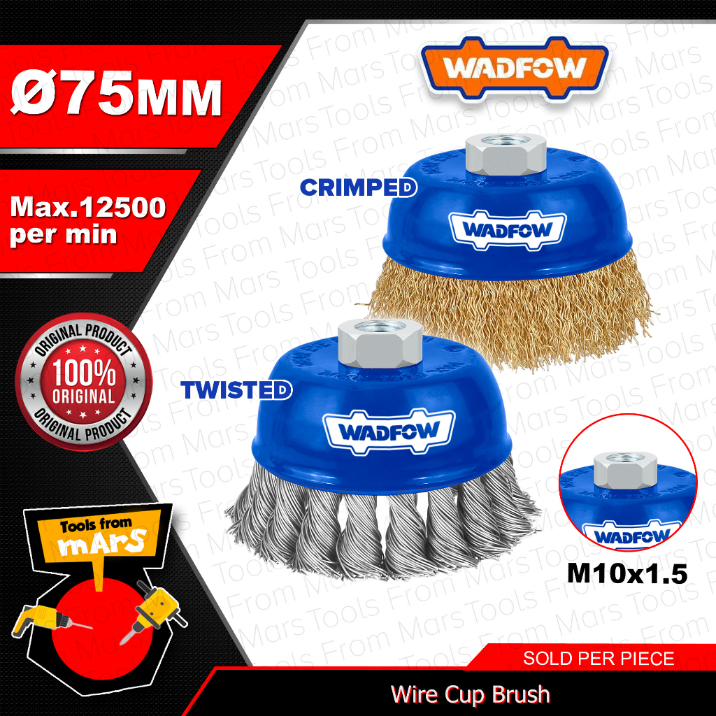 Rusty Remove Winkelschleifer Cup Brush Set - 125mm Drahtrad Bürstensatz Zum Entrosten Und Reinigen