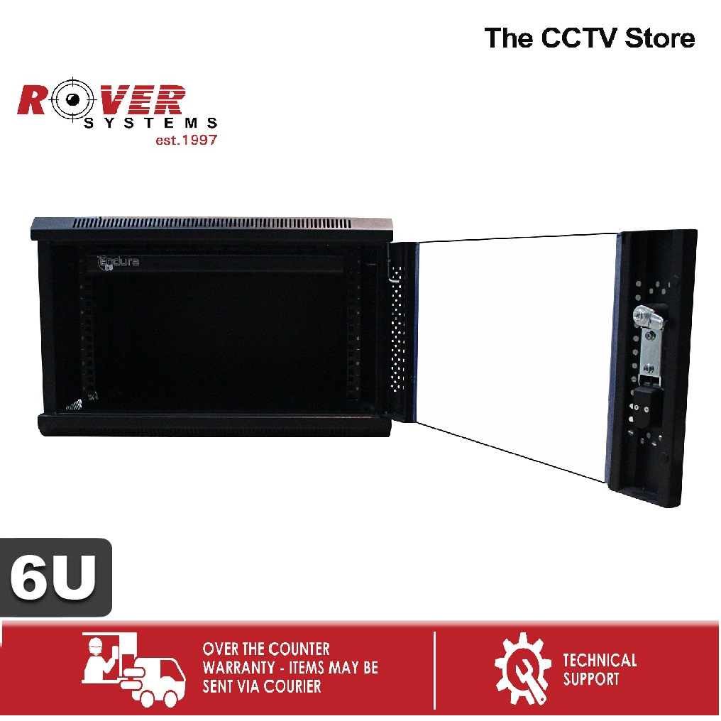 Rover Systems 6U Wall Mount CCTV Camera Data Server RackCabinet 600mm ...