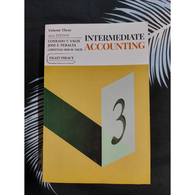 Intermediate Accounting 3 by Valix (2021 Edition) Shopee Philippines