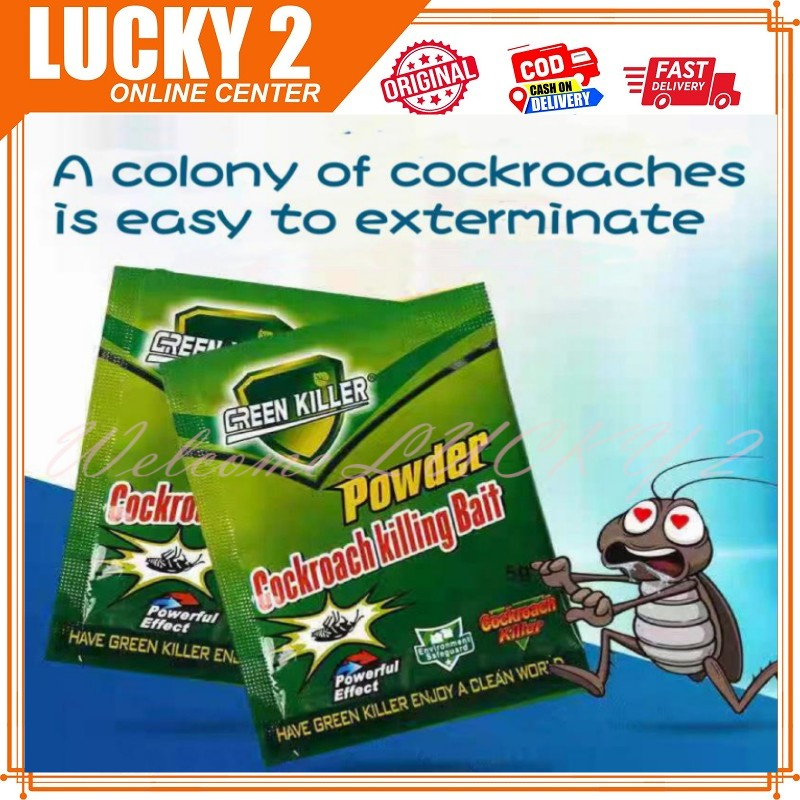 Greenleaf Effective Insect Killer Cockroach Killing Bait Powder 5g 1pcs