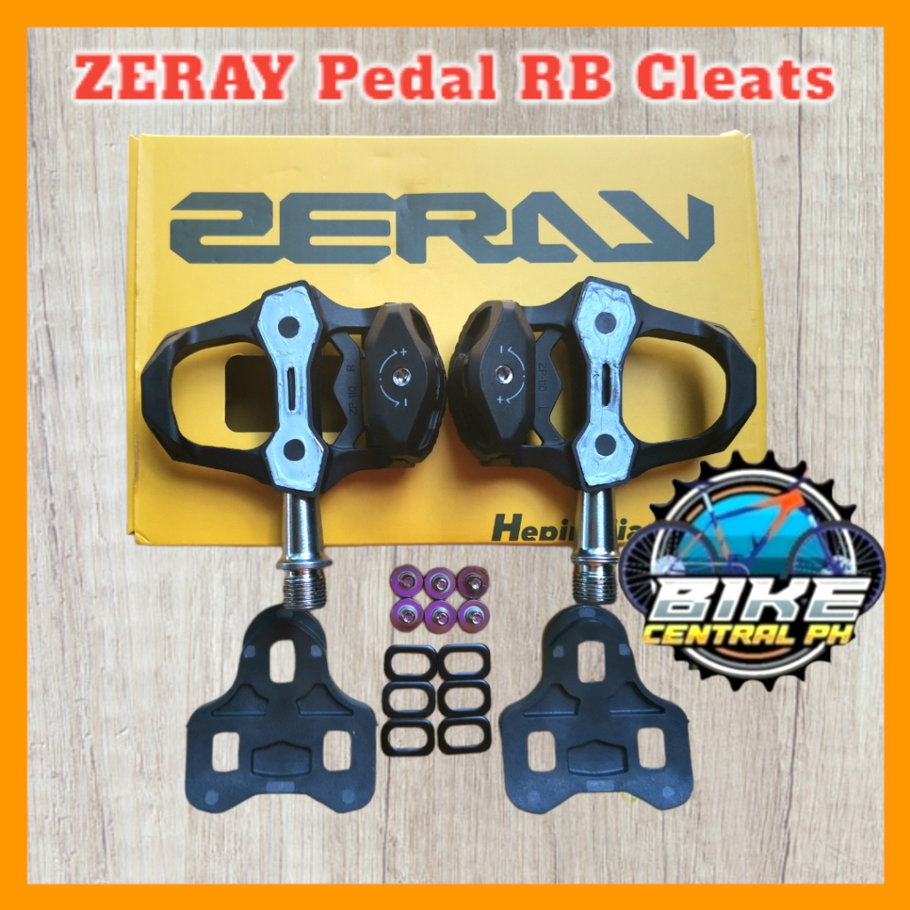 Zeray cleats online pedal