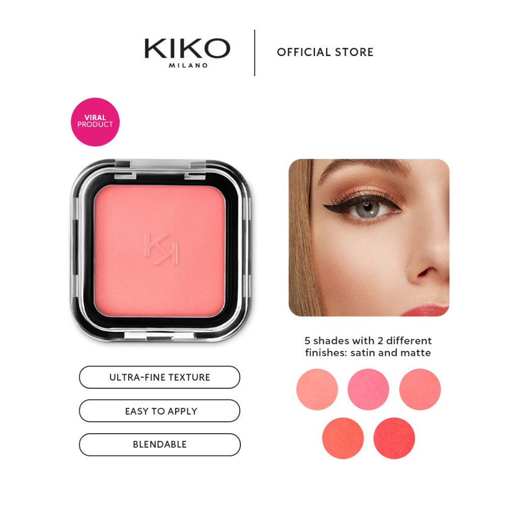 KIKO Milano Smart Blush | Shopee Philippines