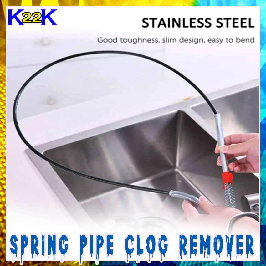 Drain Cleaner Declogger | Clog Remover | Sink Claw | Flexible Spring ...