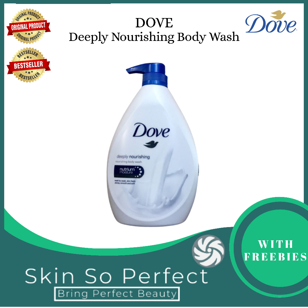 Esthecare Authentic Dove Deeply Nourishing Body Wash 1l Shopee Philippines 7269