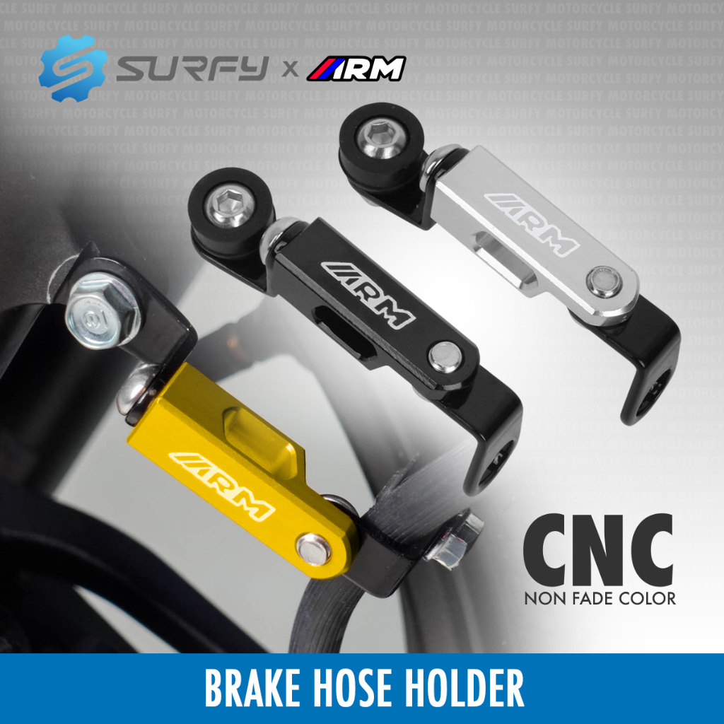 ARM Brake Fluid Bracket Brake Hose Holder Full CNC Universal With