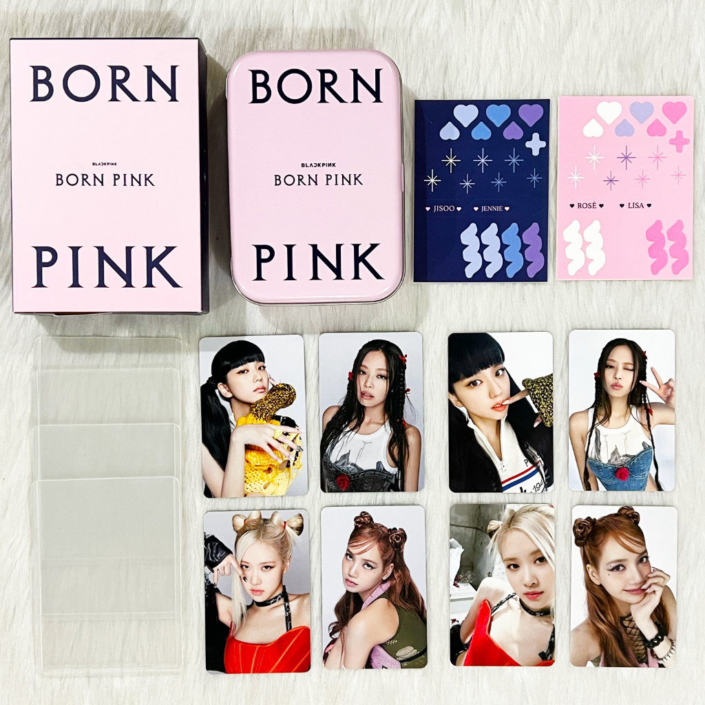 Onhand Official Blackpink Born Pink Md Toploader Kit Photocard Set