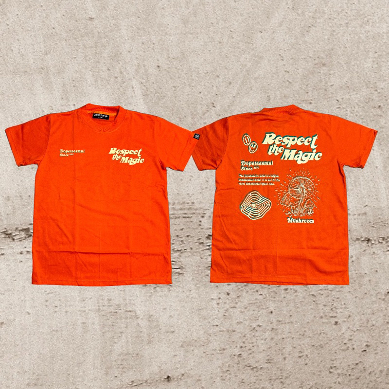 Dopeteesmnl Orange Proclub Shirt (respect magic) | Shopee Philippines