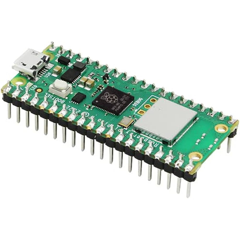 Raspberry Pi Pico W Original WiFi RP2400 microcontroller board | Shopee ...