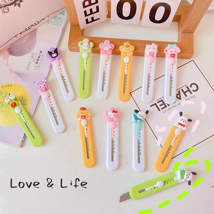 Sanrio Paper Cutter Student Handmade Knife Dismantling Express Carton ...