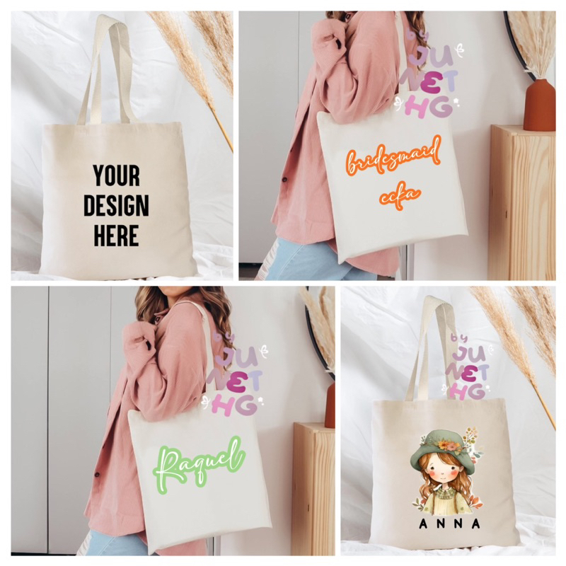 Personalized Canvas Tote Bags in Bulk Custom Canvas Tote Bags