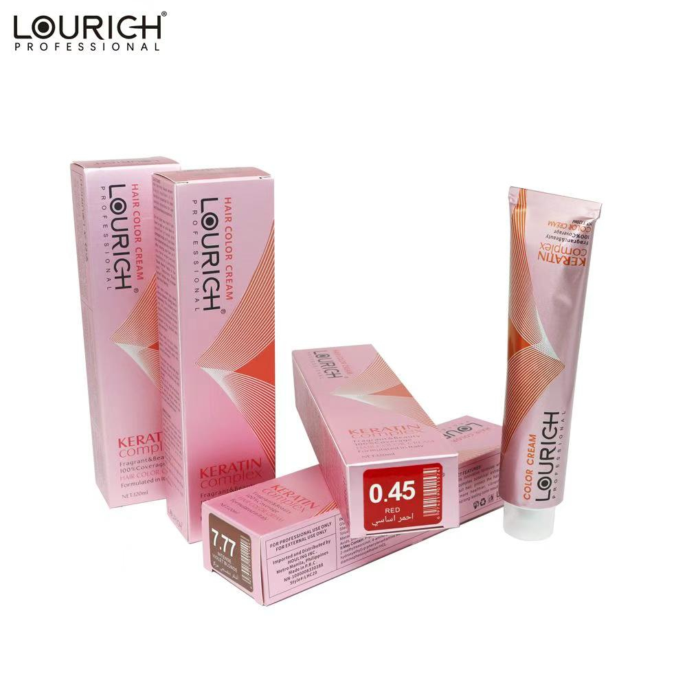 Lourich hair Color Only Keratin 120 ml P1 | Shopee Philippines
