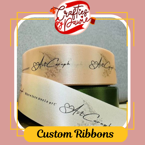 Customized Double Satin Ribbons Shopee Philippines