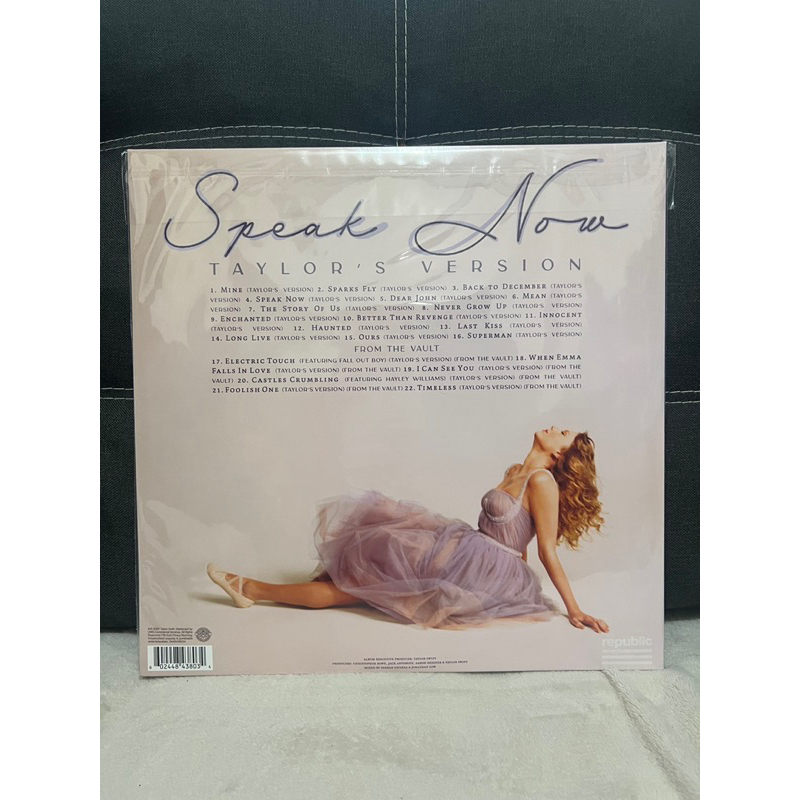SPEAK NOW TAYLORS VERSION VINYL BY TAYLOR SWIFT SPEAK NOW VINYL TARGET ...