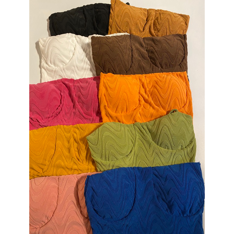 PADDED TUBE ASSORTED COLORS | Shopee Philippines