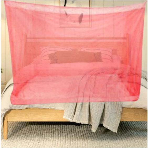 LINLAN NEW COD Nylon Mosquito Net/Kulambo Single Extra RANDOM COLOR GR ...