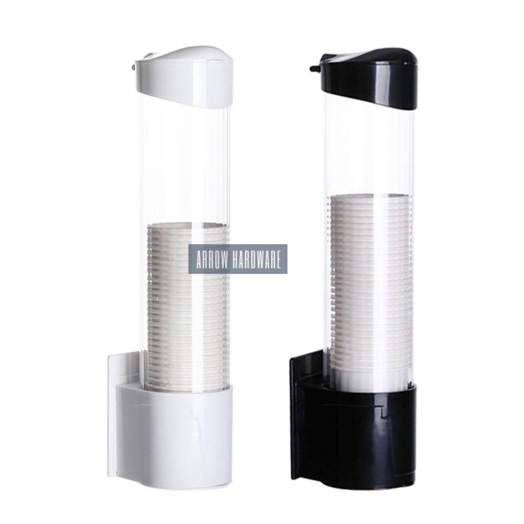 Disposable Cup Holder Self-Adhesive Water Dispenser Plastic Cup Holder ...